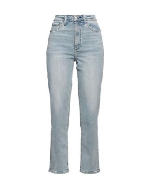 Rag & Bone Blue Slim-Fit Jeans