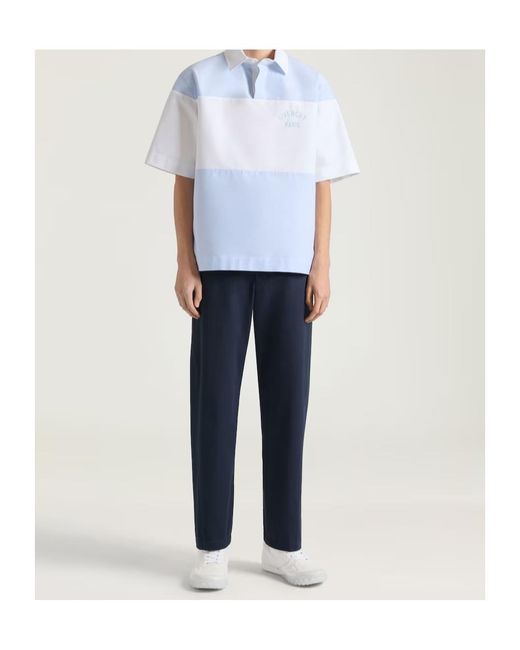 Givenchy White Bicolor Polo for men