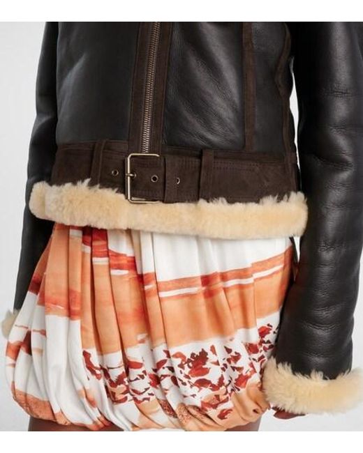 J.W. Anderson Black Short Leather Jacket