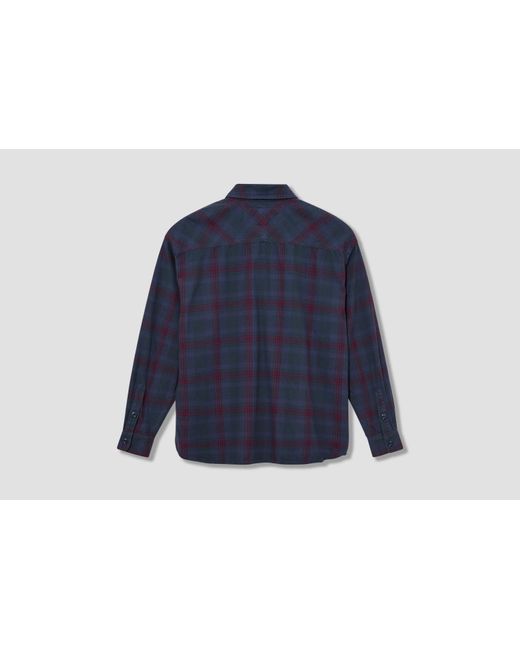 NEIGHBORHOOD SAVAGE TARTAN CHECK SHIRT Neighborhood Men's Blue