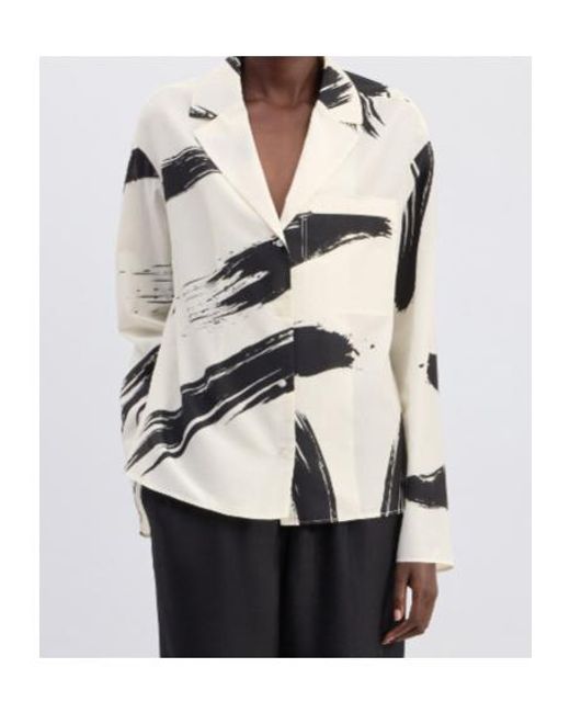 Loulou de Saison Natural Sana Cuban Collar Shirt
