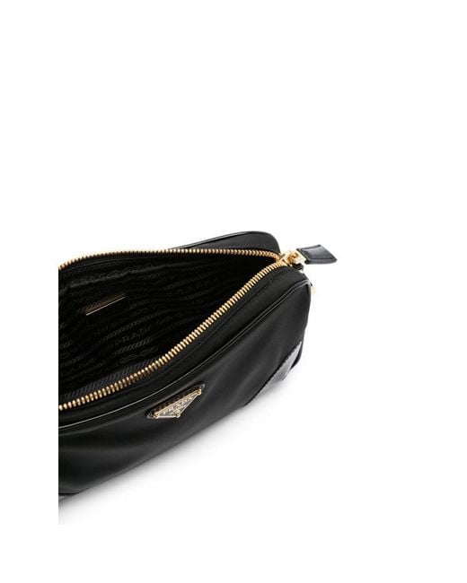 Prada Black Re-Edition 2002 Re-Nylon Shoulder Bag
