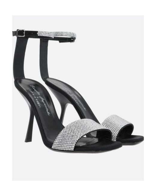 Sergio Rossi Black X Evangelie Smyrniotaki 110Mm Sandals