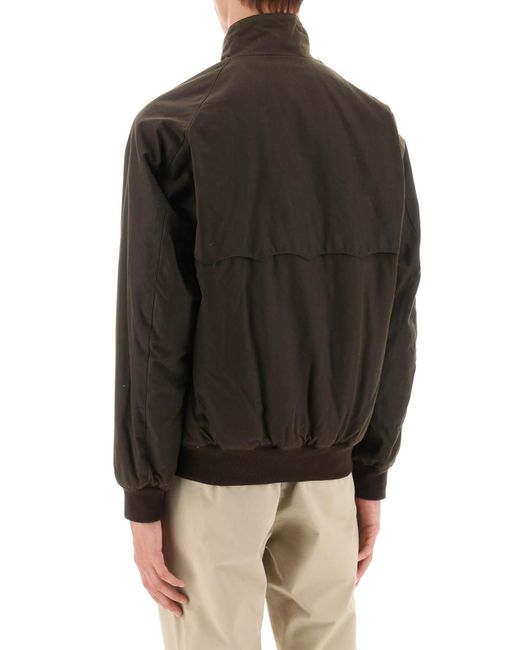 Baracuta Black Zipped Jacket for men