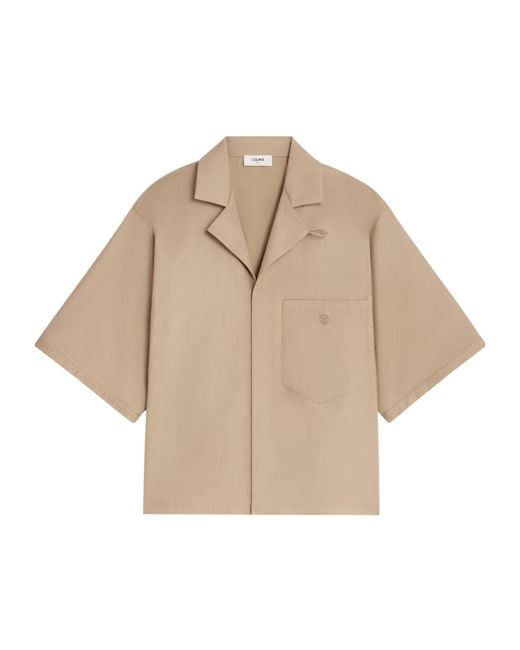 Céline Natural Scout Shirt for men