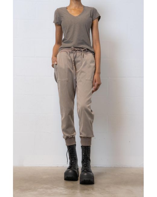 James Perse Natural Drawstring Casual Pants