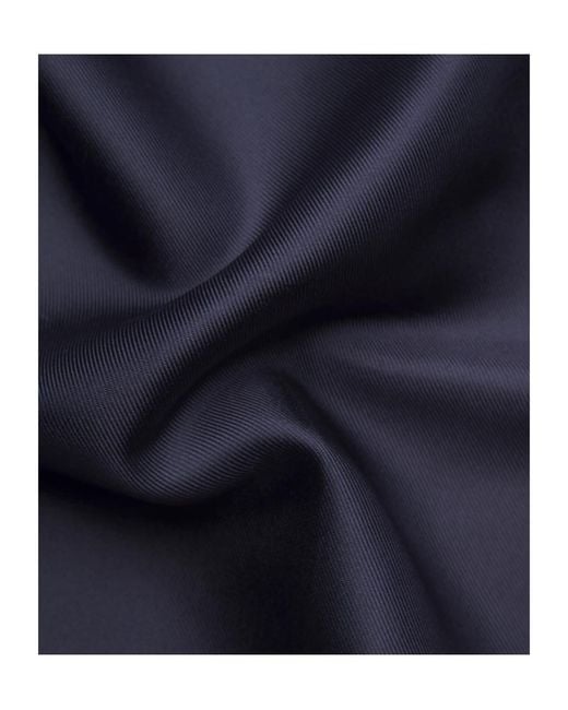 Brioni Blue And Dark Silk Pocket Square for men