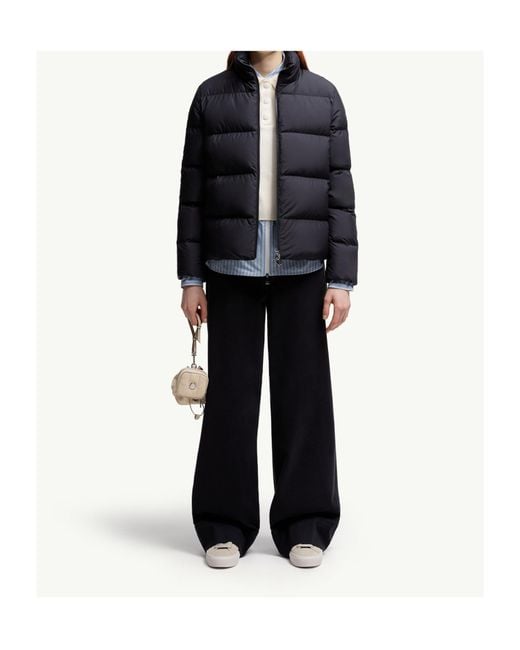Moncler Blue Mauzun Zip-Up Puffer Jacket