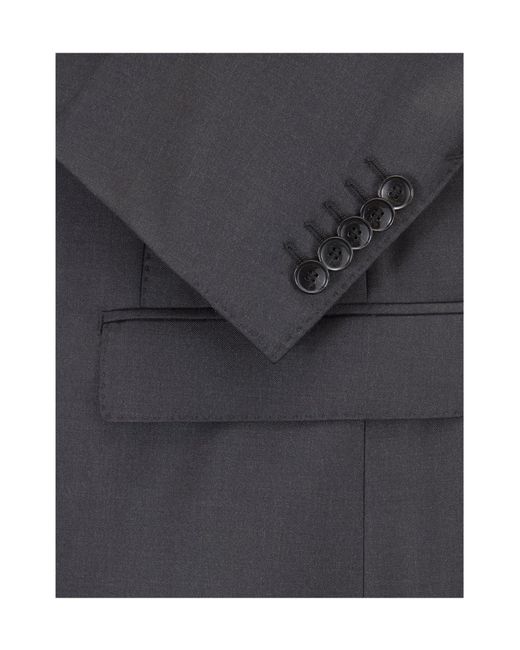 Boss Blue Plain Tailored Blazer for men
