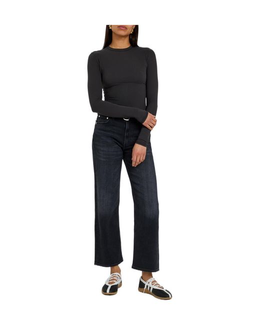 Citizens of Humanity Blue Straight-Leg Jeans