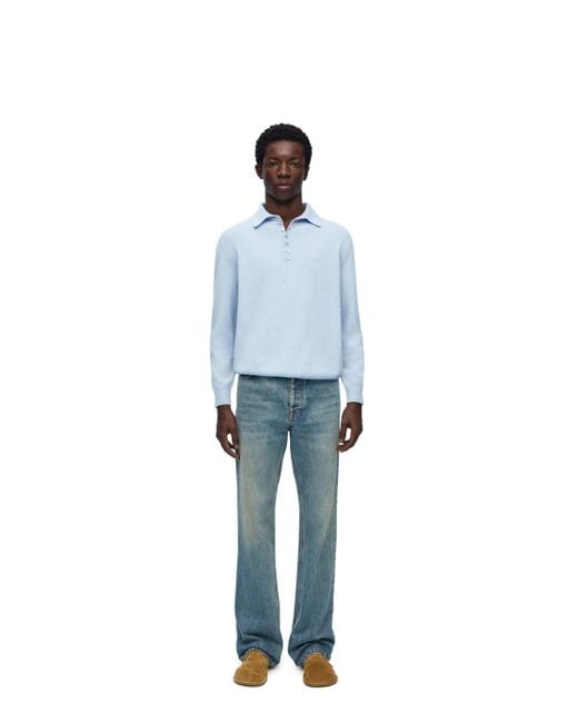 Loewe Blue Bootleg Jeans for men