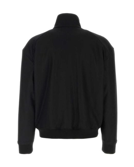 Jil Sander Black High-Collar Jacket for men