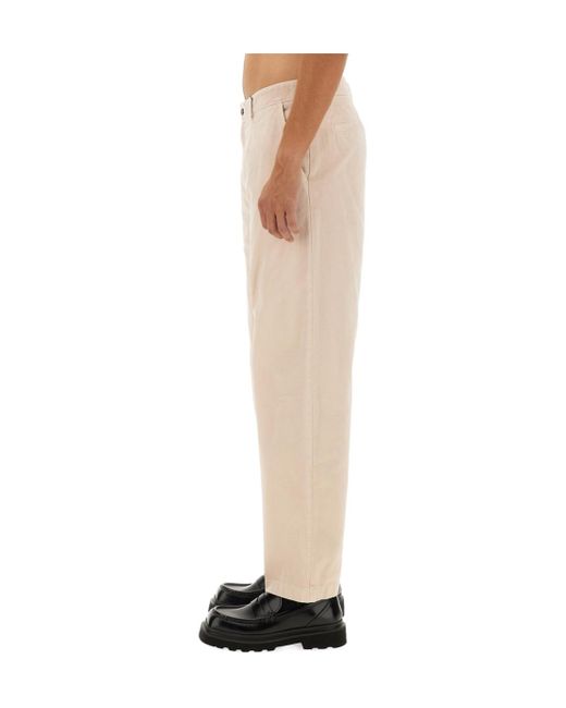 Dolce & Gabbana Natural Garment-Dyed Pants for men