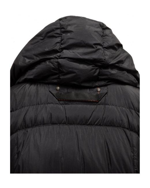 Parajumpers Black Long Down Jacket