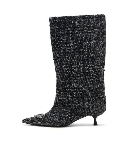 DIESEL Black D-Venus Boots