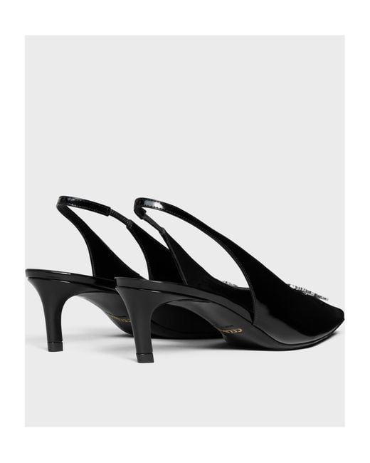 Céline Black Alma Triomphe Slingback