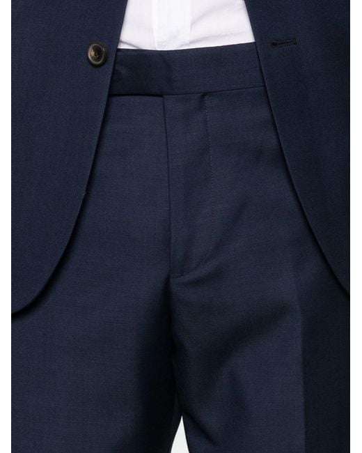 Paul Smith Blue Single-Breasted Suit for men