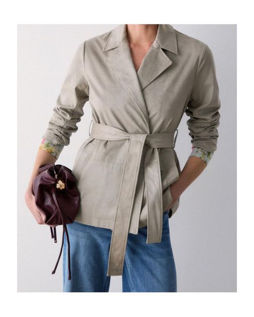 Liu Jo Green Faux Suede Jacket