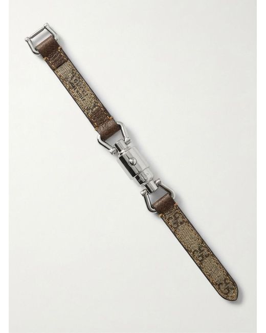 Gucci Natural Gg Supreme Piston Bracelet for men