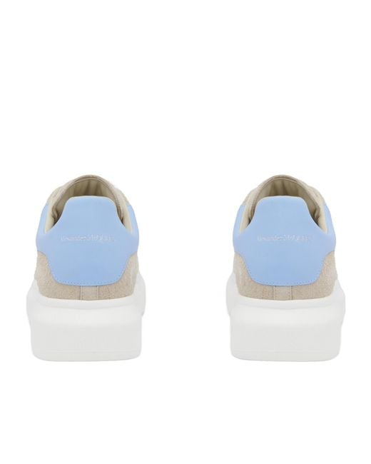 McQueen Blue Oversized Low-Top Sneakers for men