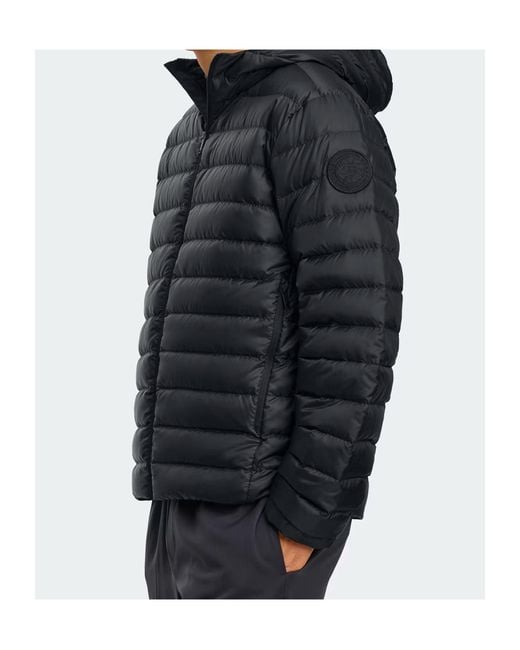 Canada Goose Blue Stratus Tonal Label Hooded Jacket for men