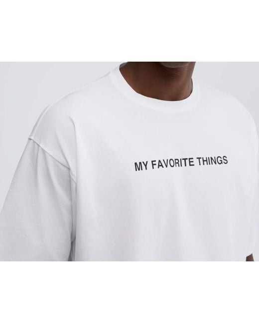 Aspesi White Printed Round-Neck T-Shirt for men