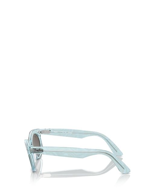 Ray-Ban Gray Wayfarer Oval Sunglasses for men