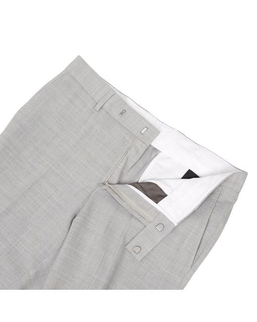 Boss Gray Belt Loop Casual Pants for men
