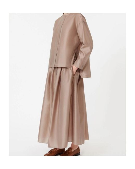 Max Mara Brown 'S Racconto Crewneck Shirt