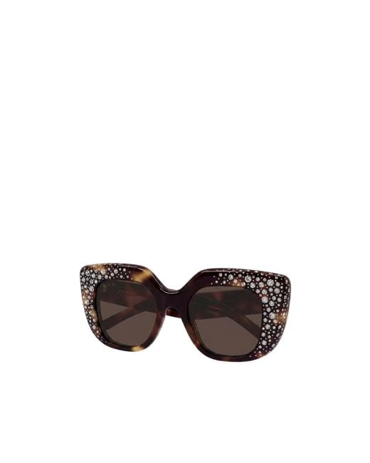 Gucci Multicolor Eyewear Butterfly Frame Sunglasses