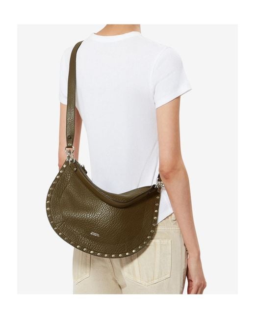 Isabel Marant Brown Oskan Soft Zipped Bag