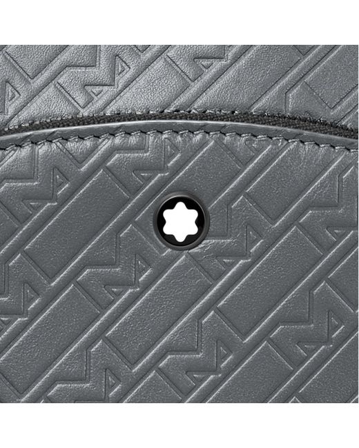 Montblanc Gray Zipper Chest Pack for men