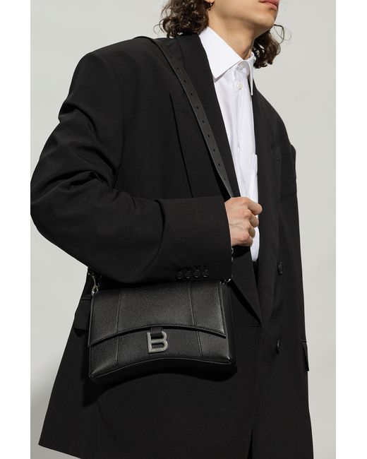 Balenciaga White Downtown Xs Shoulder Bag for men