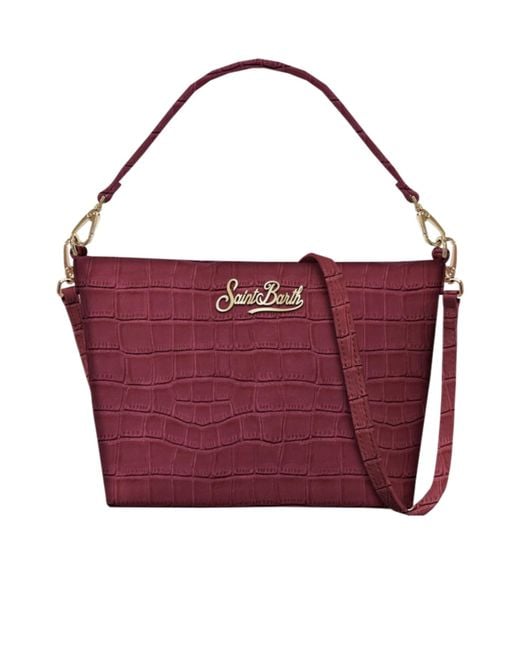 Mc2 Saint Barth Purple Aline Tote Bag for men