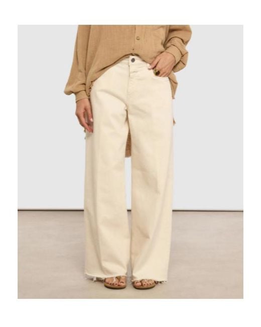 Closed White Jayla Frayed Jeans