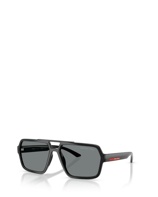 Prada Linea Rossa Multicolor Prada Eyewear Aviator Sunglasses for men