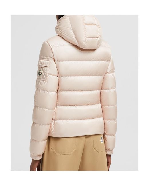 Moncler Natural Gles Zip-Up Padded Jacket