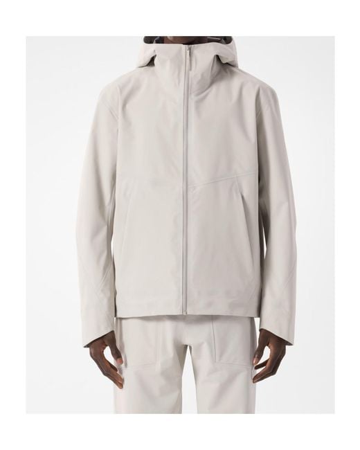 Veilance White Arris Zipped Jacket for men