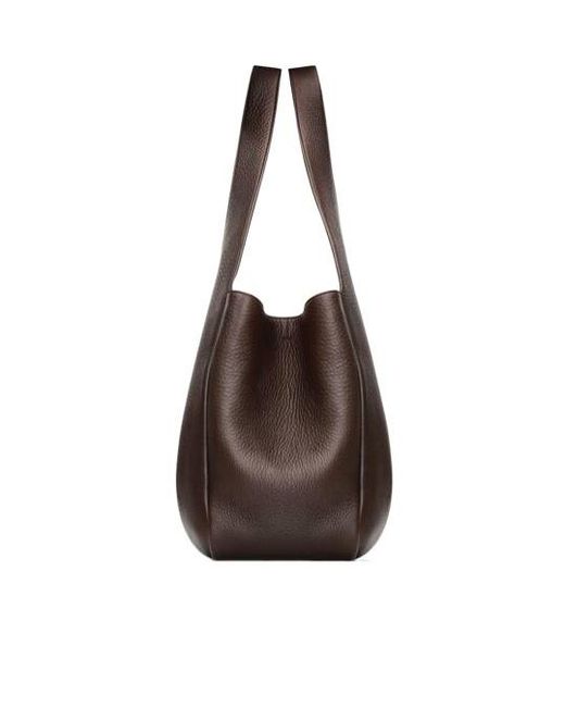 Saint Laurent Brown Le 5 À 7 Bea Shopping Bag
