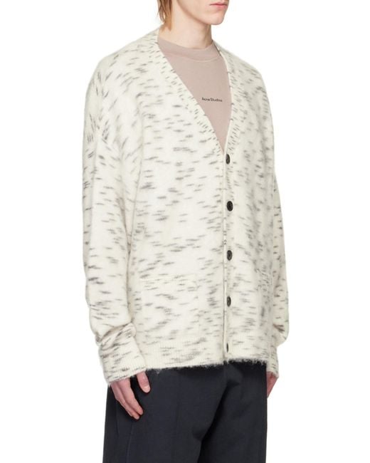 Acne Gray Button Cardigan