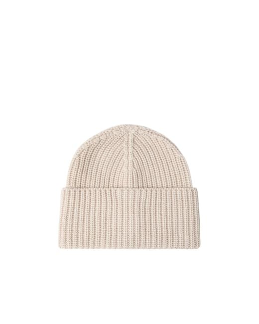 Brunello Cucinelli Natural Cashmere Beanie for men