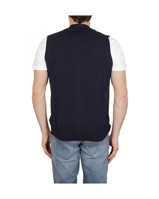 Paolo Pecora Blue Short Sleeve Polo Shirt for men