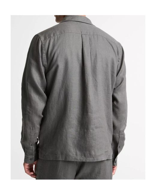 Vince Gray Relaxed Utility Shirt for men