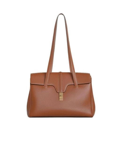 Céline Brown Medium Soft 16 Bag