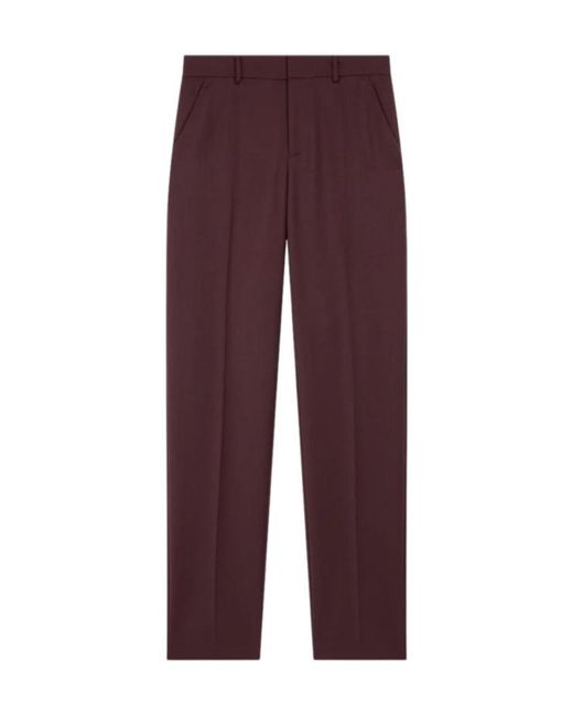 Frankie Shop Purple Lenora Trousers