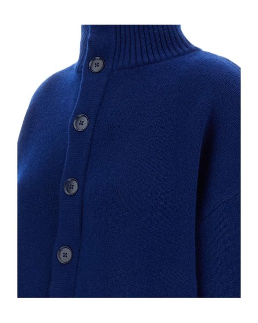 Extreme Cashmere Blue Turtleneck Sweater