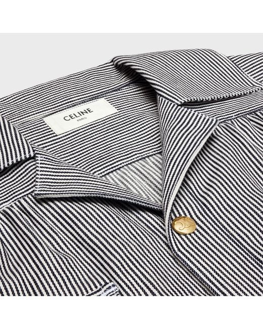 Céline Gray Tunic Mini Dress