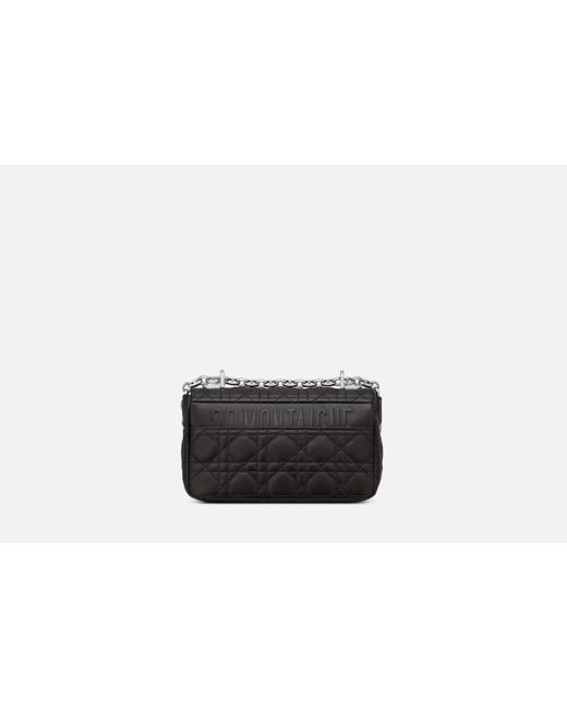 Dior Black Small Caro Shoulder Bag