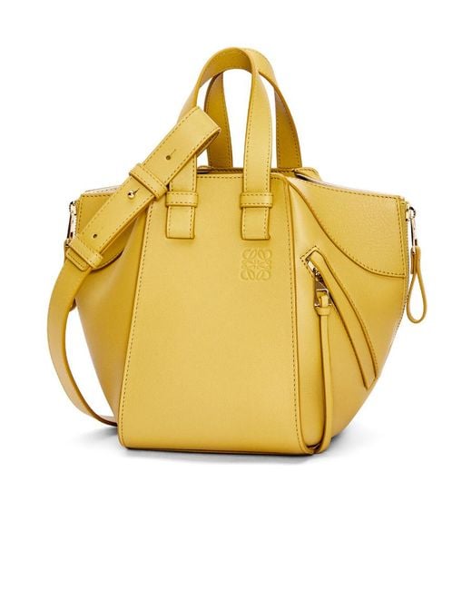 Loewe Yellow Hammock Compact Bag