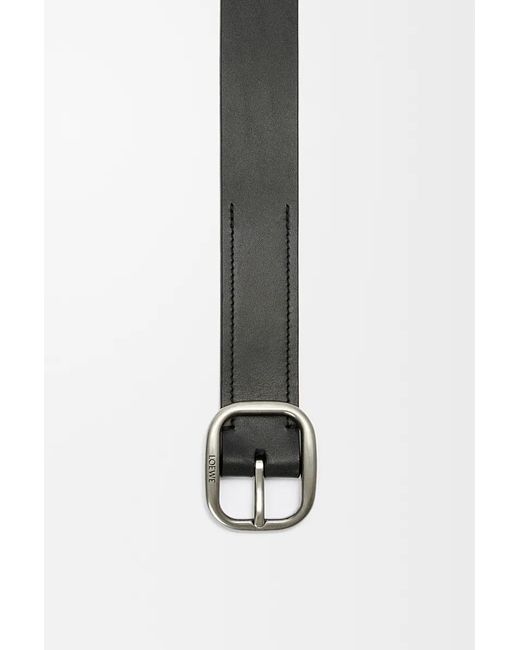Loewe White Rounded Soft Belt